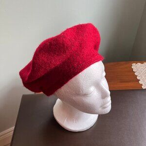 Women red beret